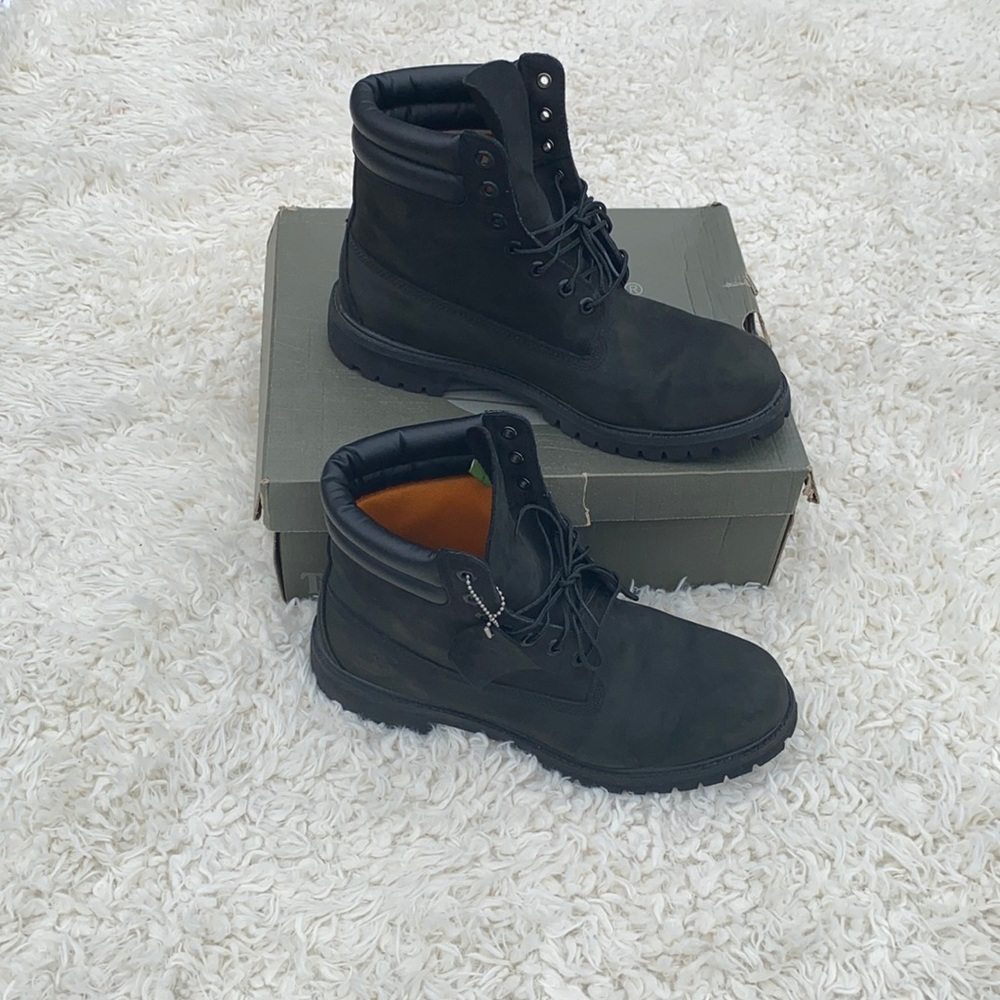Black Timberland Boots